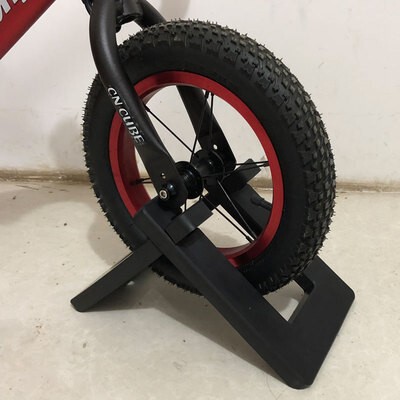 Children's balance car parking rack bracket slider fixed rack bicycle parking display support rack 12-inch foot support