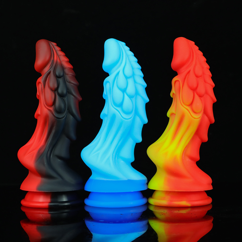 Dragon unicorn shaped dildo female adult masturbator high imitation of female sex toys sex toys_voghion.com