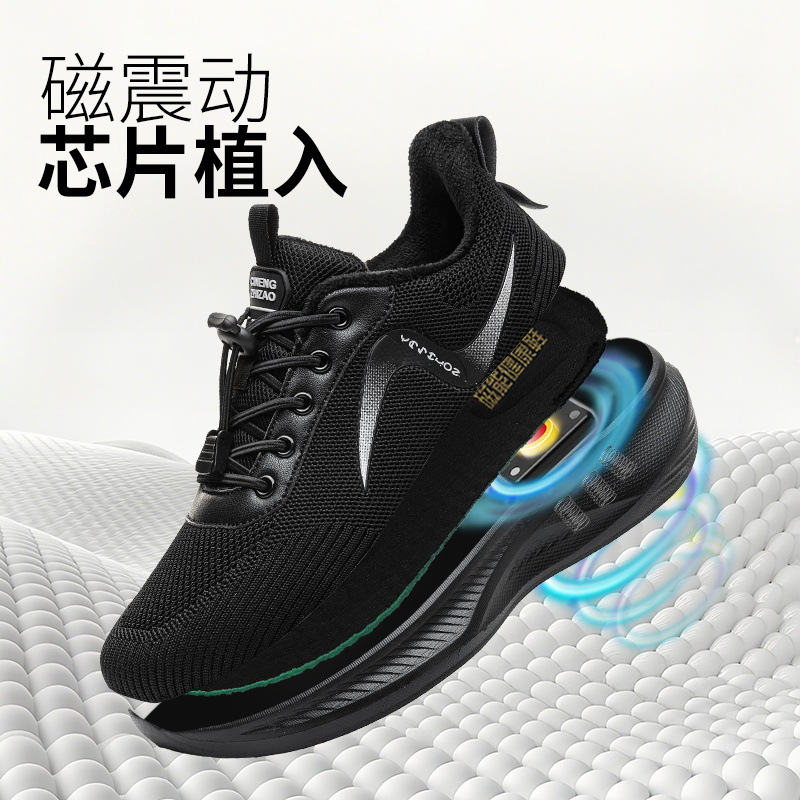 Zapatos de invierno para ancianos, zapatos antideslizantes para mujeres y terciopelo, zapatos de vibración magnética para madres, zapatos de algodón, zapatos de masaje de pulso eléctrico image 2