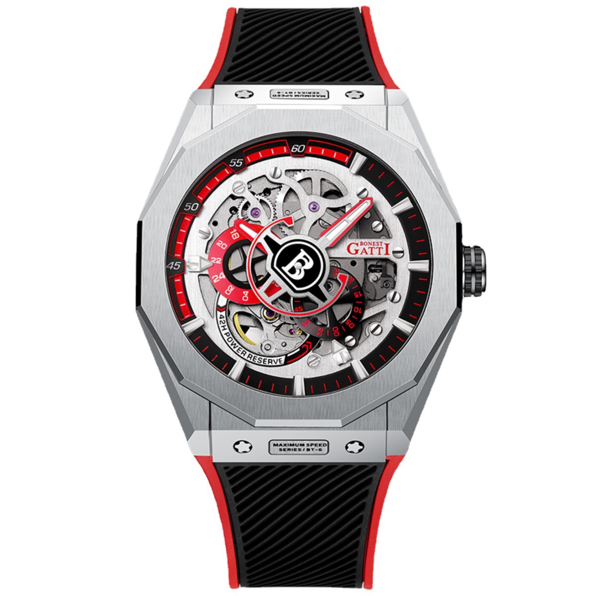 德国品牌布加迪手表高端名表批发男士手表机械表跨境货源Lazada
