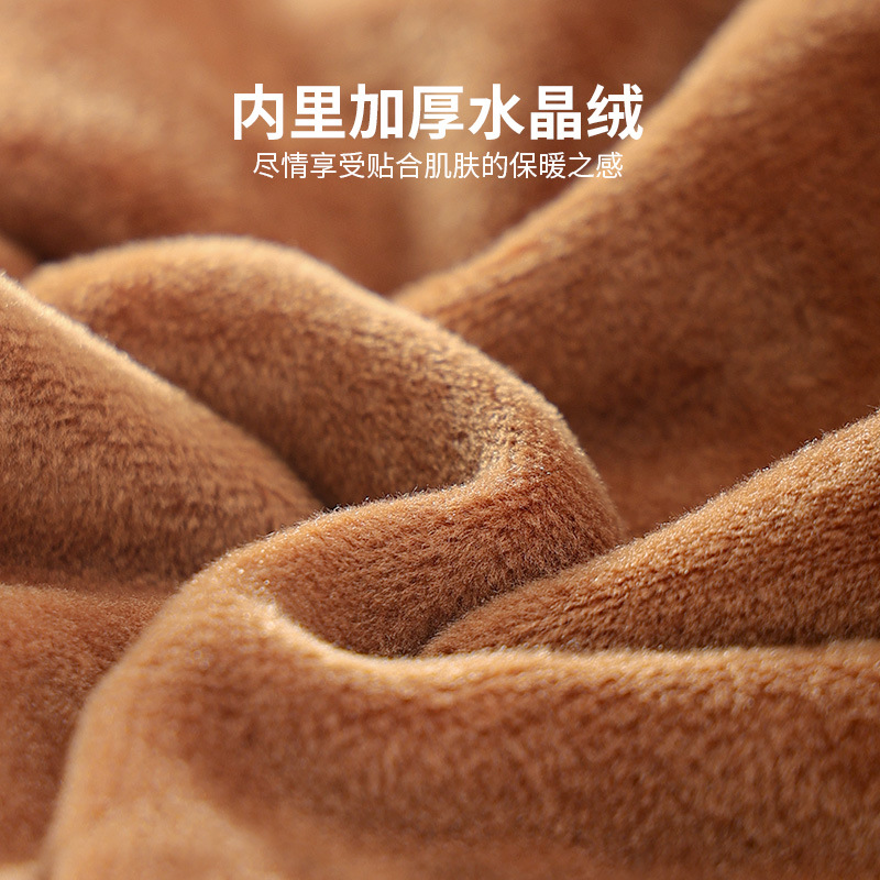 Guantes de gamuza de invierno para hombres y mujeres con forro polar cálido ciclismo Otoño e Invierno lindo pantalla táctil guantes de cuero impermeable dedo abierto