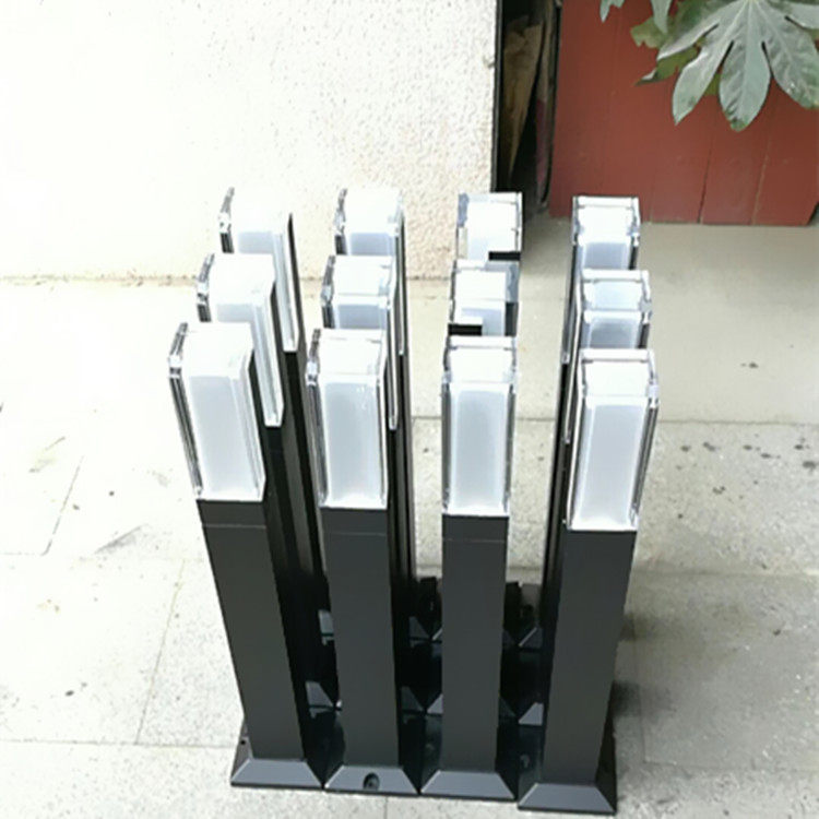 Paisaje lámpara de césped jardín al aire libre lámpara de columna baja lámpara de jardín lámpara de césped LED lámpara de aluminio iluminación de jardín parque