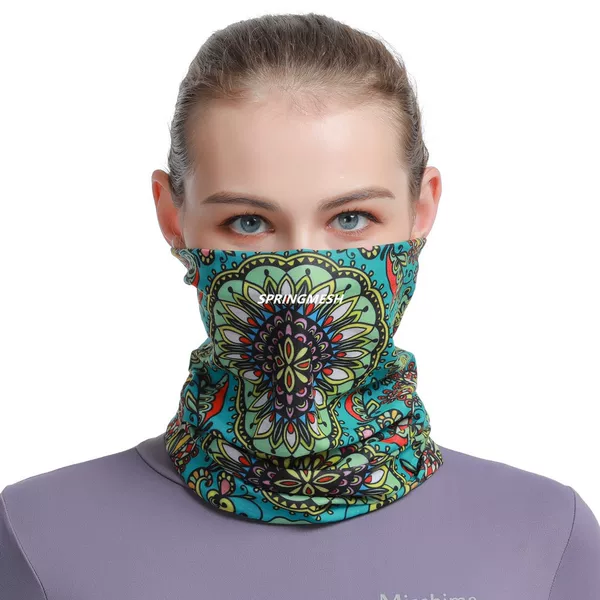 European and American Cross-Border Hot-Selling New Elastic Magic Headband with Colorful Butterfly Print and Wide Edge for Sports and Yoga