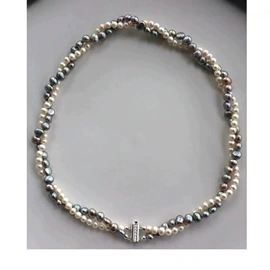 天然珍珠项饰;项链;天然珍珠耳饰