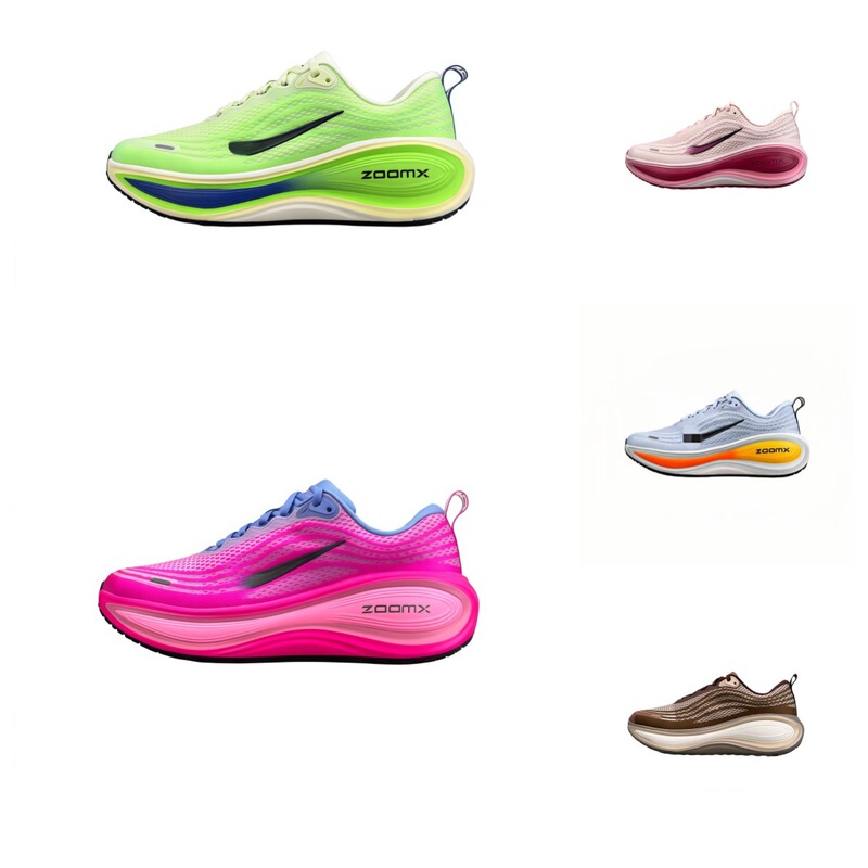 Putian wholesale Vomero 18 moon landing 18 mesh lightweight shock-absorbing breathable sports shoes with half-size air cushion running shoes