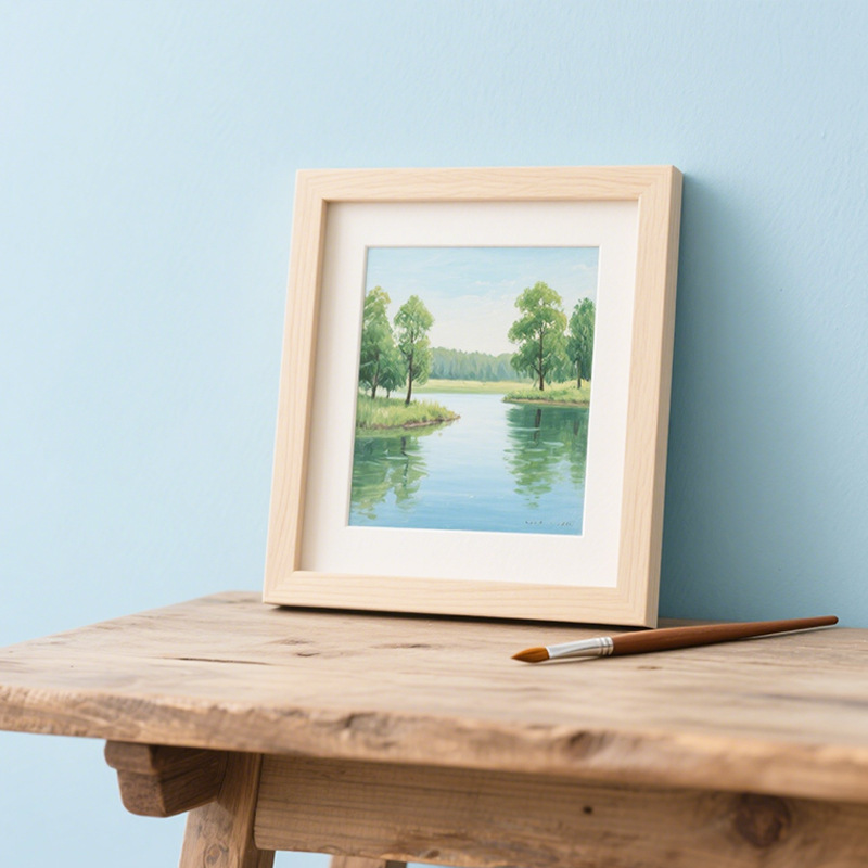Landscape Picture Frame Decoration Display Stand Simple Wooden Frame 8inch 10inch 12inch Home Commemorative Gift Photo Frame Landscape Picture Frame Decoration Display Stand Simple Wooden Frame 8inch 10inch 12inch Home Commemorative Gift Photo Frame