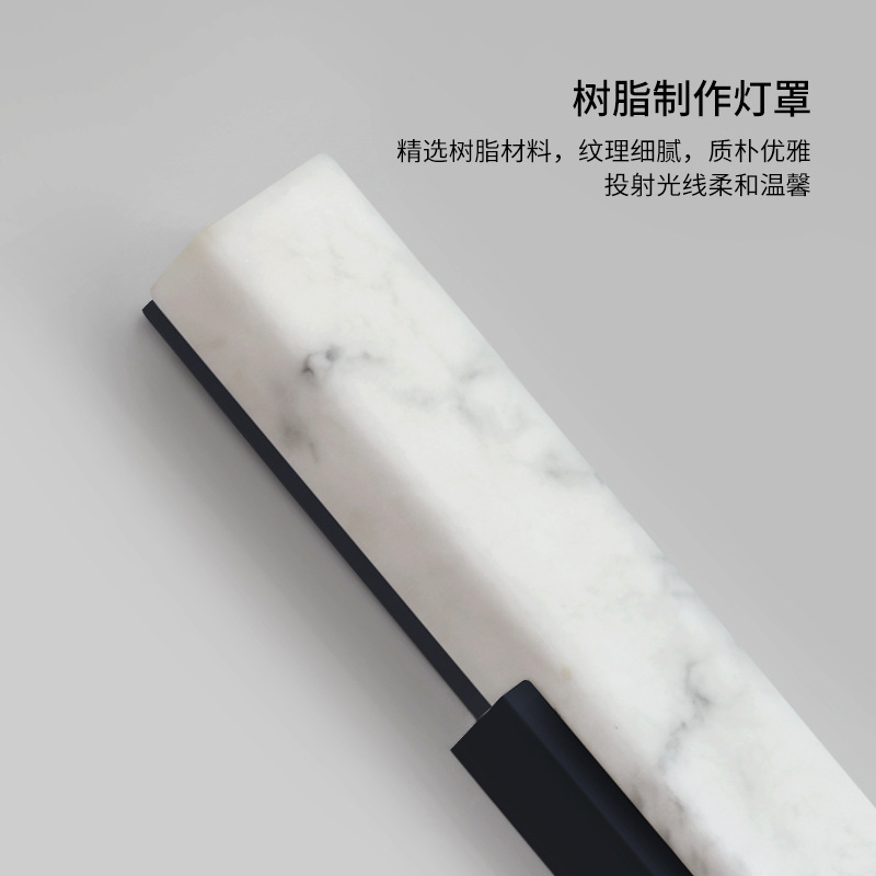 Luz de pared de cabecera dormitorio sala de estar iluminación de fondo de pared de arte moderno minimalista escalera lámpara de pasillo 522L lámpara de montaña