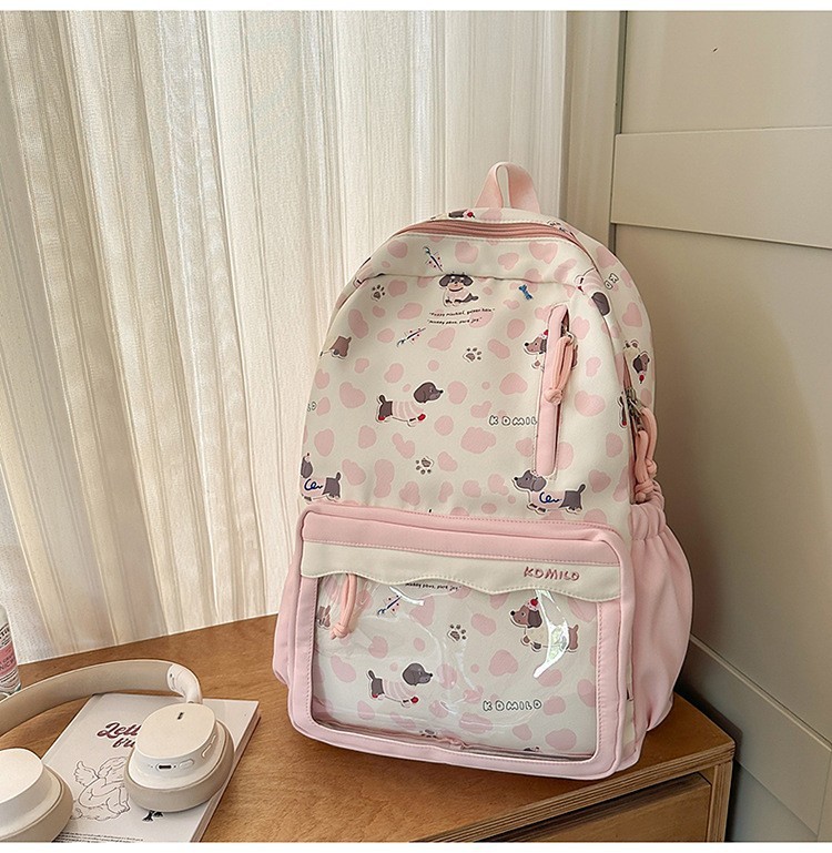 新しい高見え日本製の新鮮で甘くてかわいい子犬リュック 中学生 軽量 大容量リュック|undefined