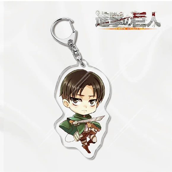 Аниме-игровая атрибутика: акриловый брелок-подвеска Attack on Titan 2 Allen Sanya, креативный подарок