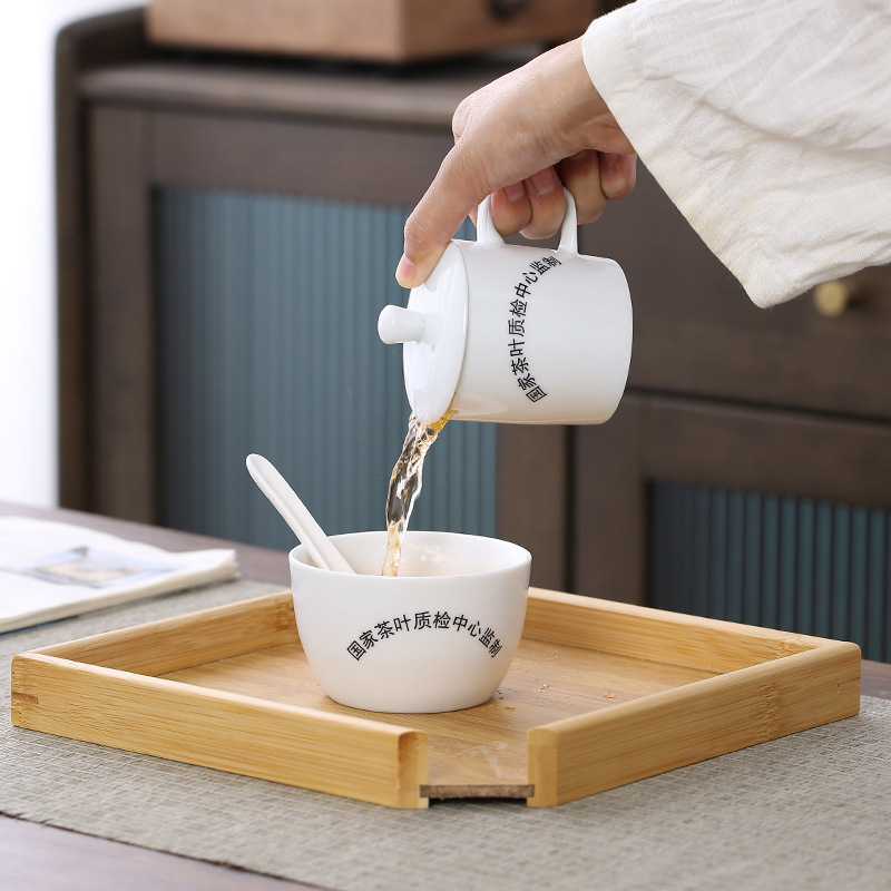 専門標準qs認証茶葉審査評価杯陶磁器評価杯茶芸教育評価用具はロゴを注文できます。|undefined