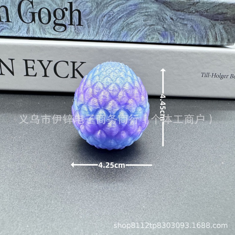 3D プリントおもちゃドラゴンエッグセット開閉ドラゴンエッグ中国ドラゴン屋台おもちゃシミュレーション装飾品クロスボーダー工芸品|undefined
