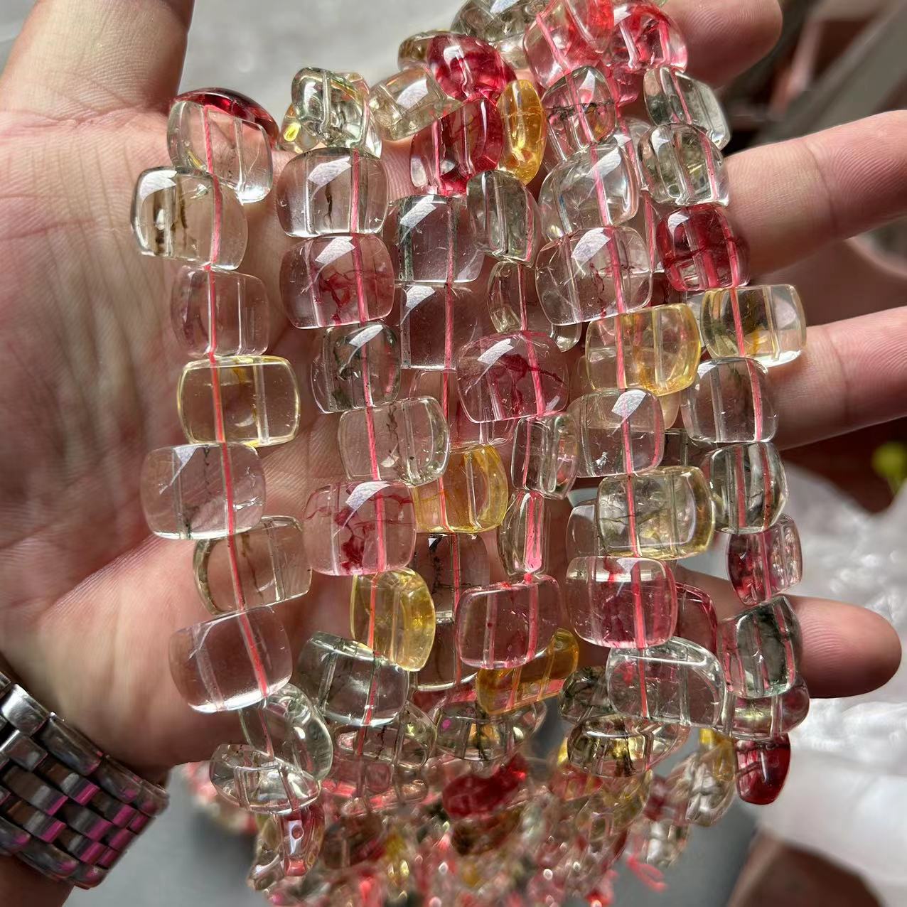 新款彩色琉璃水晶手牌手鍊小禮物禮品 批發精品小禮物廠家批發