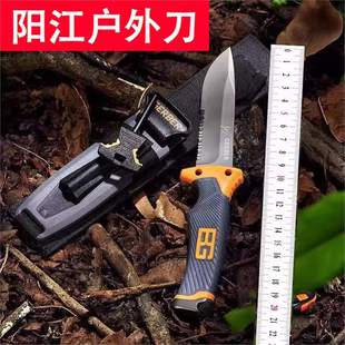 BG Bell Straight Knife Wild Survival Camping Defense Knife Multifunctional Tactical Outdoor Sharp High Hardness Portable Knife