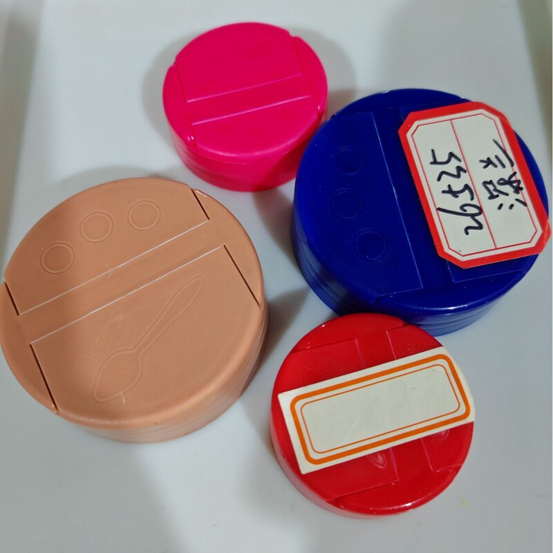 Wholesale Pp Plastic Bottle Caps 38/52/65 Tooth Caps Double Flip Caps Butterfly Caps Multifunctional Seasoning Leak-Proof Sealing