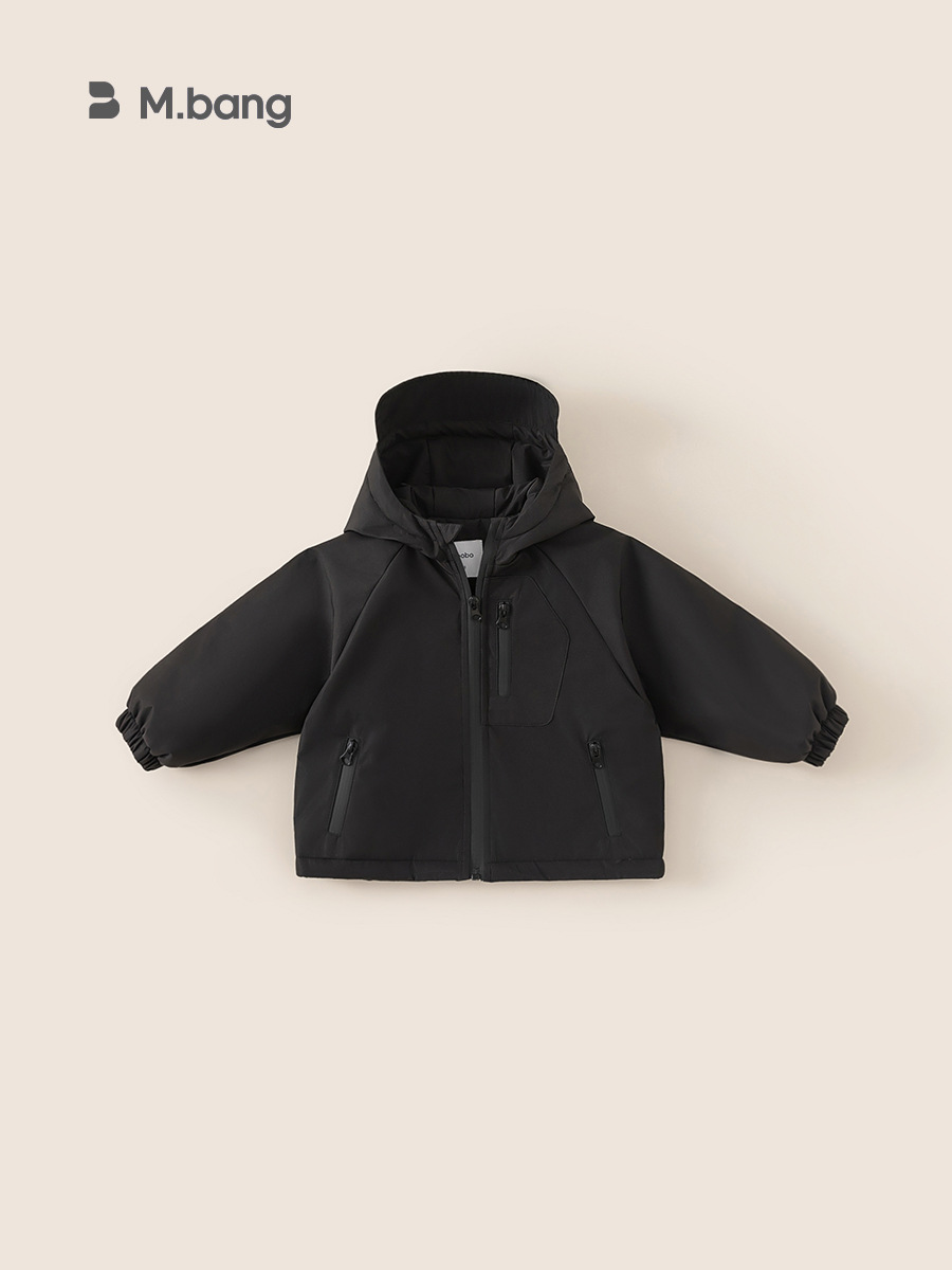 Yoobao ropa infantil chaqueta de niño otoño invierno engrosado invierno niño chaqueta de invierno niños con capuchón Cardigan