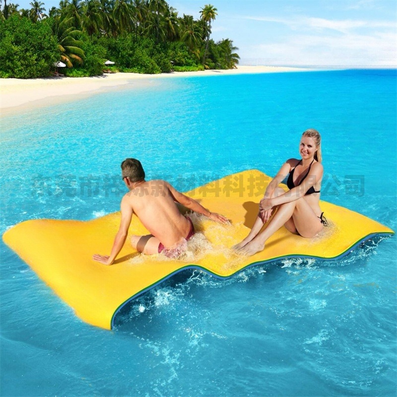 Xpe Floating Blanket Water Sports Floating Bed Floating Mat Seaside Entertainment and Play Floating Foam Xpe Magic Carpet Standing Foam Magic Mat
