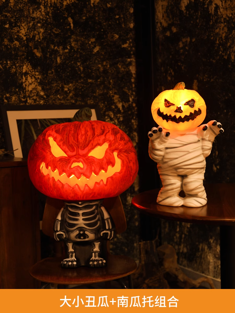Melón payaso grande + calabaza torto combinación