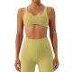 Cross-border Europe and the United States lulu naked sense hip yoga suit for female quick-drying running sports beauty back fitness suit