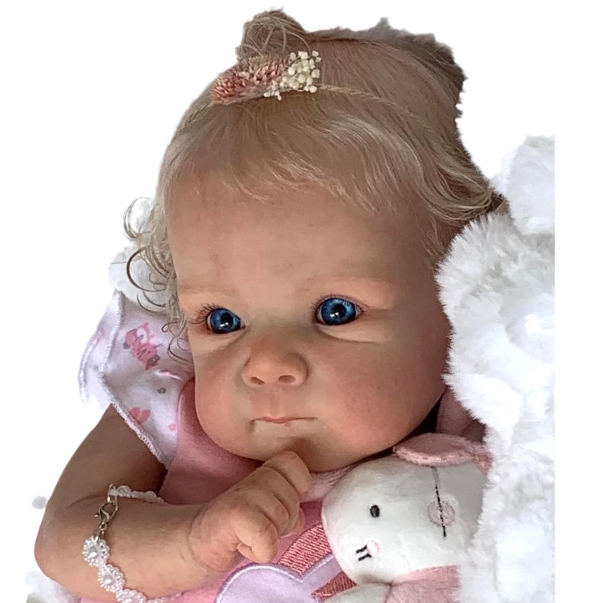 Muñeca Bebé Reborn Realista Bettie de 18 Pulgadas, Comercio Electrónico Transfronterizo, Suministro de Océano Azul, Almacén en el Extranjero, Dropshipping