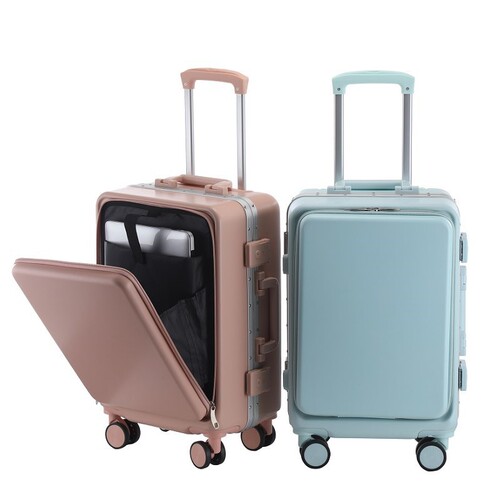 Premium Factory Selected Open-Top Laptop Business Suitcase Women's Carry-On Travel Password Case