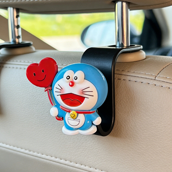 Gancho trasero del automóvil Gancho del respaldo del asiento multifuncional Gancho del automóvil del automóvil Gancho pequeño del automóvil Gancho del asiento de dibujos animados