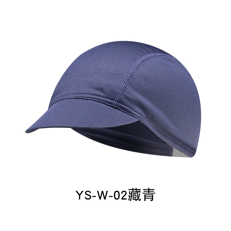Cubierta de tapa de equitación transfronteriza Tapa de protección solar transpirable gorra deportiva poliéster absorbente de sudor sombrero para el sol cubierta de la bicicleta tapa del pañuelo
