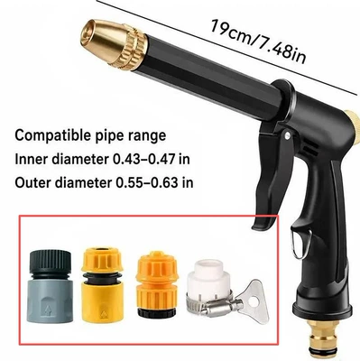 Set, Special for Car Washing, High pressure car wash water gun - water-gun-6-piece-set