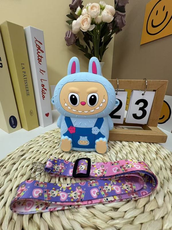 2025 新しいシリコンバッグ漫画携帯電話バッグミニバッグショルダーラブクロスボディバッグ子供小銭入れ卸売|undefined
