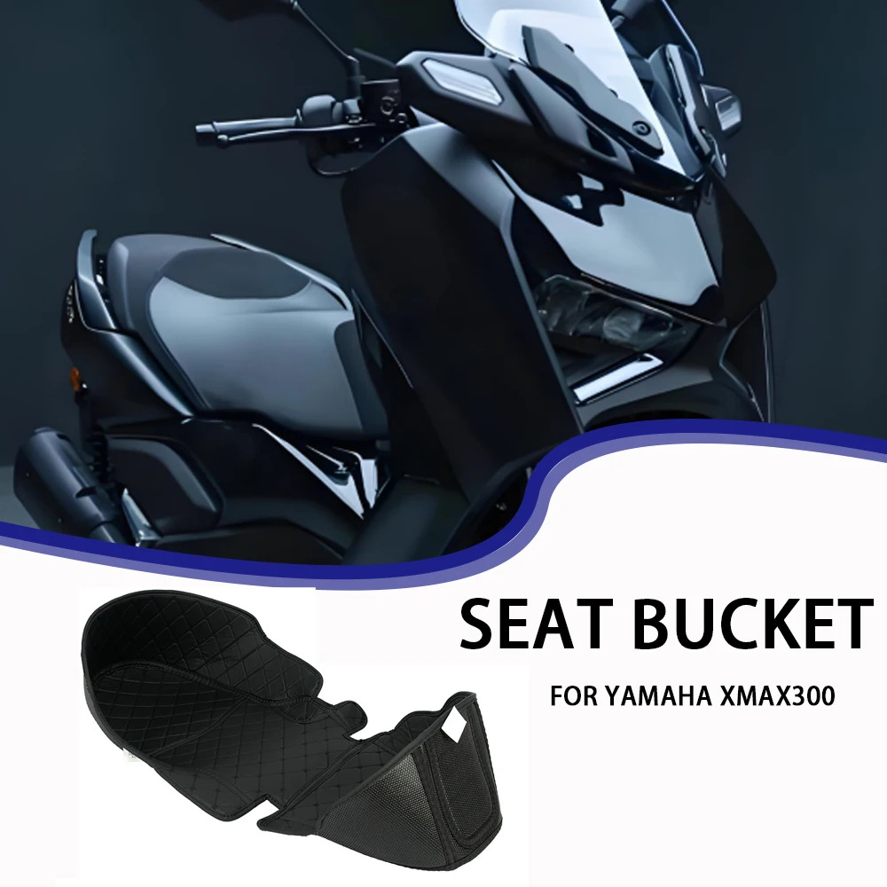 Suitable for Yamaha Xmax300 Motorcycle Seat Bucket Pad, Modified Pedal Seat Bucket Box Anti-Scratch Silent Inner Pad