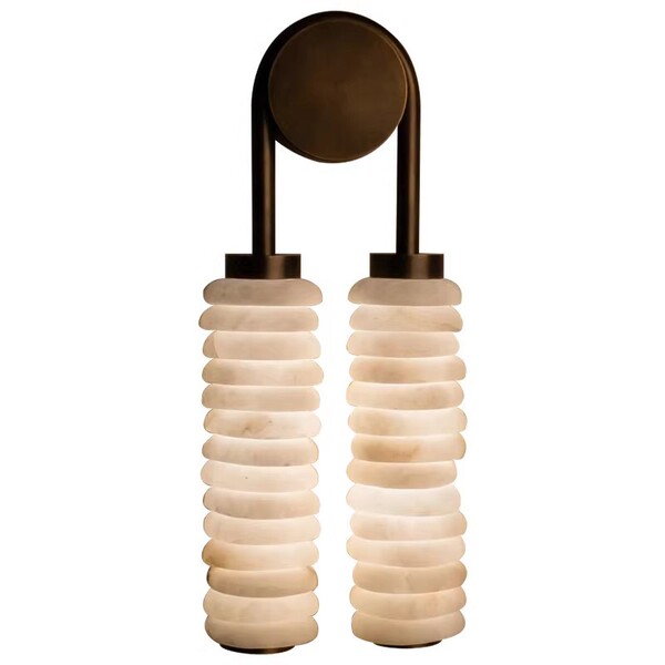 Retro design creative sconce stainless steel