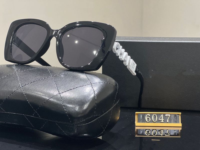2025 ホットスタイル外国貿易 Xiaoxiang サングラスキャットアイファッションハイエンドレディースレトロトレンディなパーソナライズされたサングラス卸売|undefined