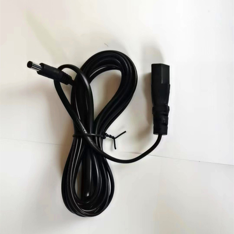 5521转t型品字头连接数码家电DC线0.4米0.3平品字头品字尾连接线