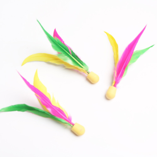 High bounce long hair badminton shuttlecock, three-mo shuttlecock, high bounce badminton shuttlecock, three-mo shuttlecock wholesale badminton board rackets factory