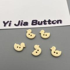 金属感雾金色爱心高脚纽扣童装女装毛衣针织开衫百搭装饰手缝扣