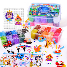 ����ѷ5mmƴ��23500��������������װ diy�ֹ�ƴ����fuse beads