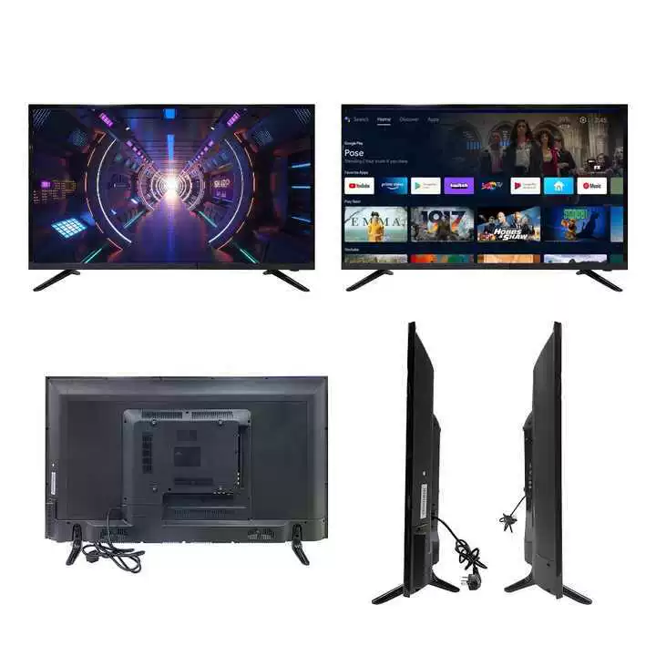 Умное телевизионное 32 43 50 55 65 75 86 дюймов смарт TV televisão FHD