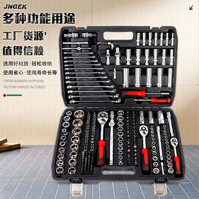 216-piece auto repair kit for Mühərrik tənzimləmə alətləri