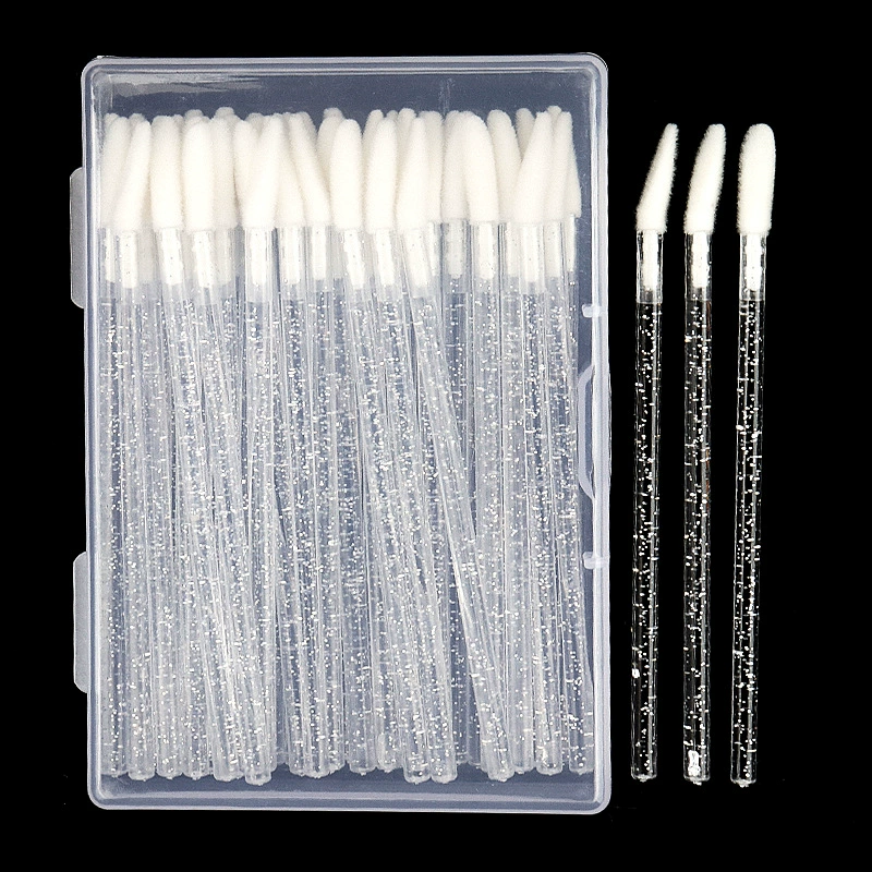 Nylon long lipstick, brush, 50 pieces