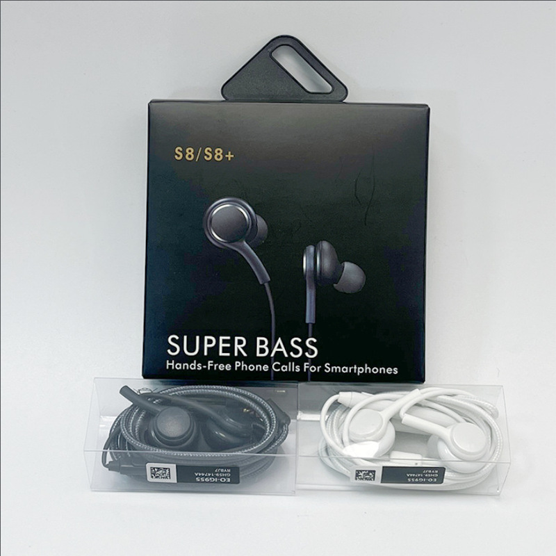 Cross-Border Applicable Samsung S8S10Note10 Wire-Controlled In-Ear Earplugs 3.5 Digital Decoding Akg Samsung Headphones Cross-Border Applicable Samsung S8S10Note10 Wire-Controlled In-Ear Earplugs 3.5 Digital Decoding Akg Samsung Headphones