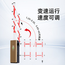百胜智能栅栏道闸车牌识别车辆无人值守小区停车场收费系统出入口
