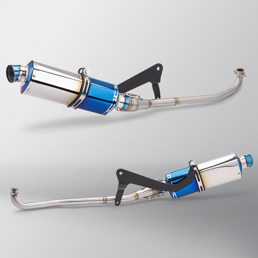 Cub 110 Exhaust Pipe Refitting Stainless Steel Front End Muffler Car Non-destructive Installation 2018-2023