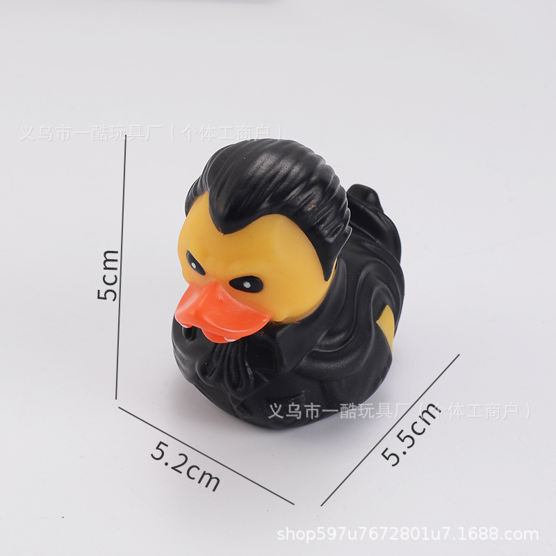 国境を越えた工場の新しいハロウィーンアヒルのバスルームおもちゃ減圧ビニールアヒル人形子供用おもちゃ|undefined