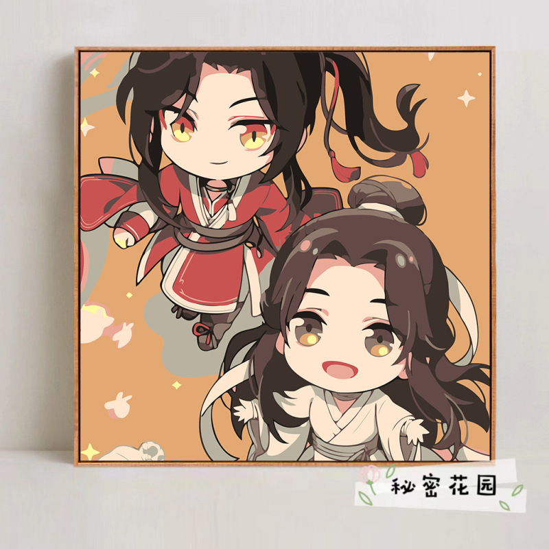 コナンデジタル油絵DIY手塗り怪盗キッドアニメアクリルメーカー卸売装飾画|undefined