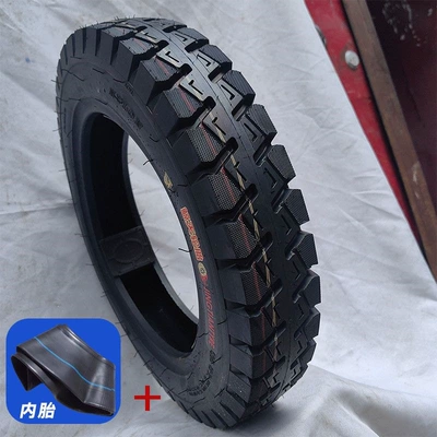 for new hybrid tricycle: Non-industrial tires - 300-12-steel-wire-flat-top-8-layer-thickened-strong-body-tire-inner-tube