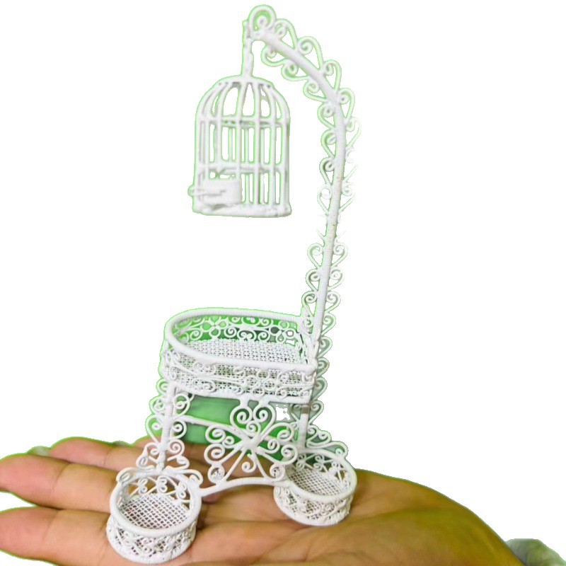 dollhouse diy����ʳ��������ģ�ͷ������ŷʽ���չ�����������