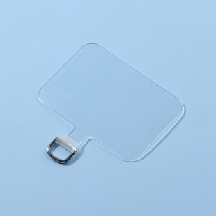 Mobile phone shell no lanyard hole special halter crossbody rope anti-lost artifact fixed black gasket clip