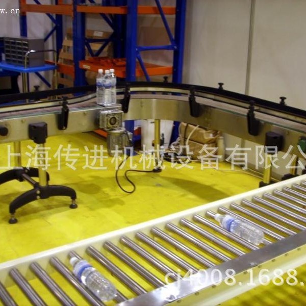 chuanjin拐弯滚筒线 动力输送滚筒线 铝型材滚筒线 滚筒线厂家