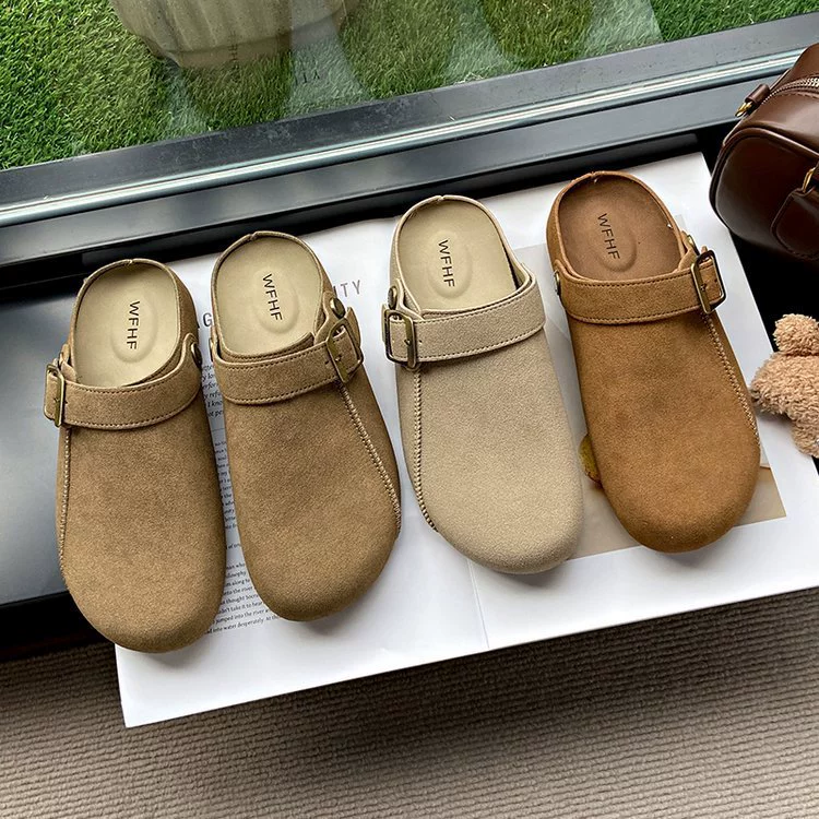 Женские полусапожки Birkenstock на толстой подошве, весна-осень 2025, новая мода, удобные полусапожки с закрытым носком