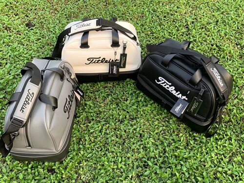 Cross-border best-selling golf clothing bag, hand-held single-shoulder bag, cross-body bag, travel bag, double-layer dry and wet separation PU lightweight waterproof