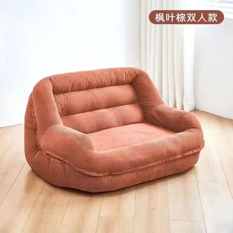 더블모델-메이플 리프 브라운-[피부친화적인 부드러운 코듀로이]